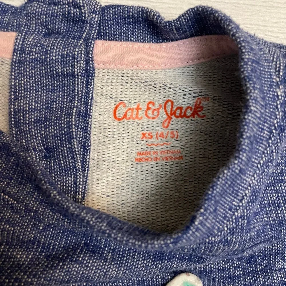 Cat &‎ jack girls cat dress 4/5